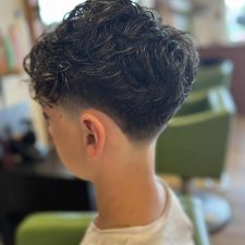 Low taper fade par clairmonde - Coupe de cheveux enfant Chambly - Salon la Ruelle