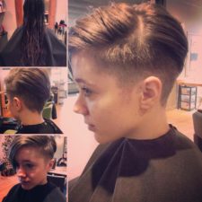 Coupe de cheveux (fade) pour enfant à Chambly - Salon la Ruelle (salon de coiffure à Chambly)