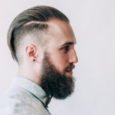 Coupe de cheveux (fade) et taille de barbe pour homme - Salon la Ruelle (salon de coiffure à Chambly)